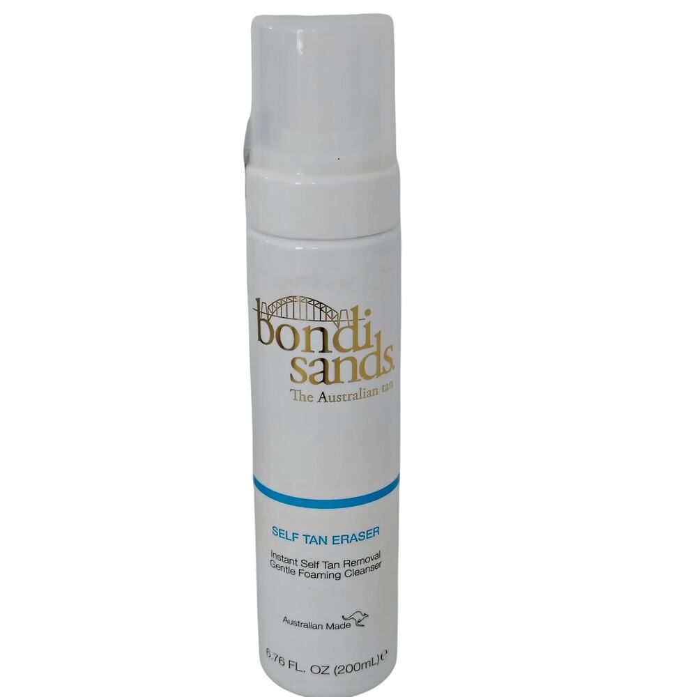 Bondi Sands Self Tan Eraser Instant Removal 6.76 oz. Gentle Foam Cleanser NEW